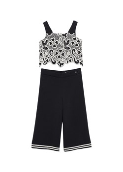 Abel & Lula Komplet bluzka i spodnie 5217 Czarny Regular Fit ze sklepu MODIVO w kategorii Komplety dziewczęce - zdjęcie 188835687