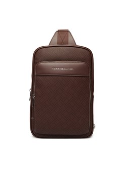 Tommy Hilfiger Saszetka Th Flag Monogram Sling Pack AM0AM14140 Brązowy ze sklepu MODIVO w kategorii Torby męskie - zdjęcie 188835727