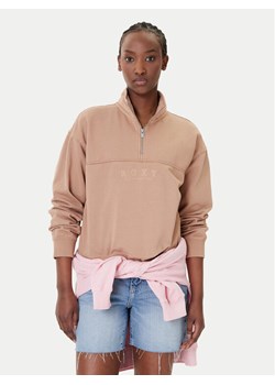 Roxy Bluza Our Town ERJFT04949 Brązowy Regular Fit ze sklepu MODIVO w kategorii Bluzy damskie - zdjęcie 188835736