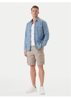 Calvin Klein Jeans Koszula jeansowa Essential LV04RE710G Niebieski Regular Fit ze sklepu MODIVO w kategorii Koszule męskie - zdjęcie 188835737