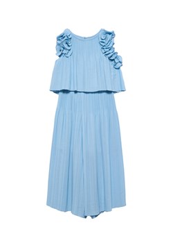 Abel & Lula Komplet bluzka i spodnie 5285 Błękitny Regular Fit ze sklepu MODIVO w kategorii Komplety dziewczęce - zdjęcie 188835796