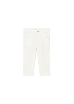 Mayoral Chinosy 522 Écru Slim Fit ze sklepu MODIVO w kategorii Spodnie i półśpiochy - zdjęcie 188835845