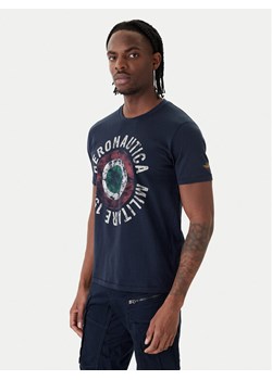 Aeronautica Militare T-Shirt 261TS2538UJ00727 Granatowy Regular Fit ze sklepu MODIVO w kategorii T-shirty męskie - zdjęcie 188835849