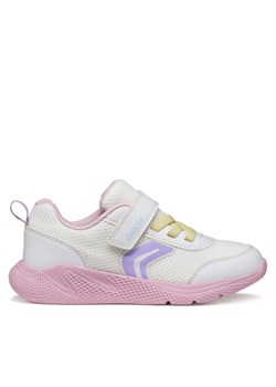 Geox Sneakersy J Sprintye Girl J36FWB 01454 C0406 S Biały ze sklepu MODIVO w kategorii Buty sportowe dziecięce - zdjęcie 188835855