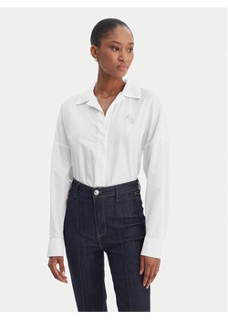 Guess Body W6RH61 WJ782 Biały Regular Fit ze sklepu MODIVO w kategorii Bluzki damskie - zdjęcie 188835879