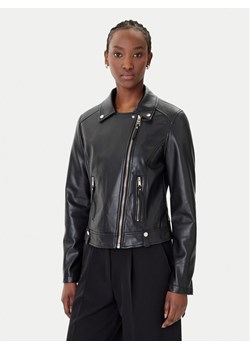 Rinascimento Kurtka z imitacji skóry CFC0124666003 Czarny Regular Fit ze sklepu MODIVO w kategorii Kurtki damskie - zdjęcie 188835885