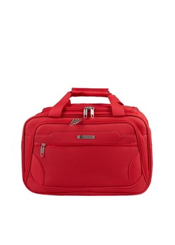 czerwona torba podróżna materiałowa bagaż podręczny 40x20x25cm ze sklepu Słoń Torbalski w kategorii Torby podróżne - zdjęcie 188837009