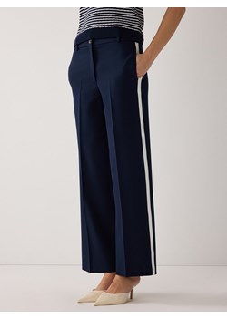 More & More Spodnie Kobiety granatowy jednolity ze sklepu vangraaf w kategorii Spodnie damskie - zdjęcie 188837046