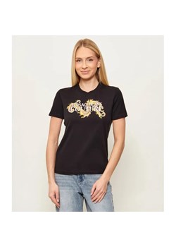 Versace Jeans Couture T-shirt WAVE | Regular Fit ze sklepu Gomez Fashion Store w kategorii Bluzki damskie - zdjęcie 188837207