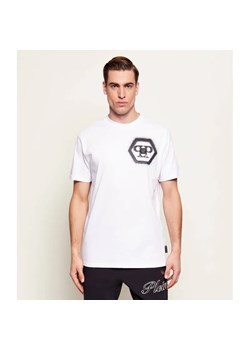 Philipp Plein T-shirt Spray Hexagon | Regular Fit ze sklepu Gomez Fashion Store w kategorii T-shirty męskie - zdjęcie 188837268