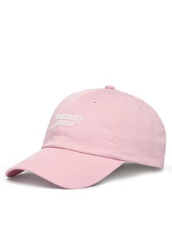 Czapka z daszkiem Tommy Hilfiger Scri AW0AW18358 Różowy ze sklepu eobuwie.pl w kategorii Czapki z daszkiem damskie - zdjęcie 188838076