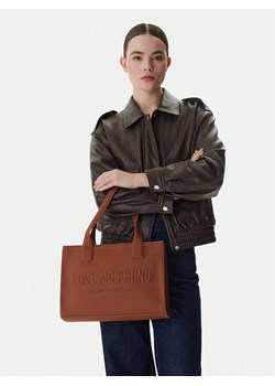 Torebka LOVE MOSCHINO JC4045PP1OLE0200 Brązowy ze sklepu eobuwie.pl w kategorii Torby Shopper bag - zdjęcie 188838115