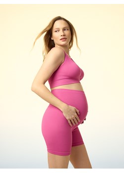 Reserved - Prążkowane kolarki - różowy ze sklepu Reserved w kategorii Szorty - zdjęcie 188841187