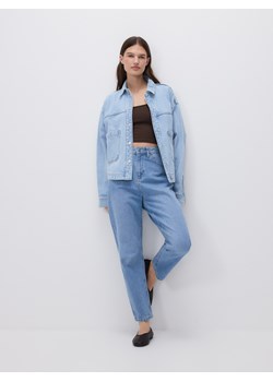 Reserved - Jeansy mom fit - niebieski ze sklepu Reserved w kategorii Jeansy damskie - zdjęcie 188841268