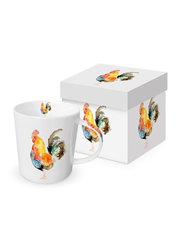 ppd Kubek jumbo "Samuel" w kolorze biało-żółtym - 350 ml ze sklepu Limango Polska w kategorii Naczynia - zdjęcie 188841917