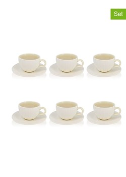 Ogo Living Filiżanki (6 szt.) "Urus" w kolorze beżowym - 210 ml ze sklepu Limango Polska w kategorii Dzbanki i zaparzacze - zdjęcie 188842026