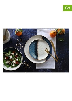 Ogo Living Talerze obiadowe (6 szt.) "Katanga" w kolorze beżowym - Ø 27,5 cm ze sklepu Limango Polska w kategorii Naczynia - zdjęcie 188842066