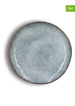 Ogo Living Talerzyki deserowe (6 szt.) "Aronal" w kolorze błękitnym - Ø 20,5 cm ze sklepu Limango Polska w kategorii Naczynia - zdjęcie 188842145