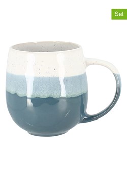 Ogo Living Kubki jumbo (6 szt.) "Riga" w kolorze niebieskim - 440 ml ze sklepu Limango Polska w kategorii Dzbanki i zaparzacze - zdjęcie 188842187