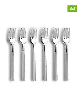 Ogo Living Widelczyki deserowe (6 szt.) "Nature" - dł. 18 cm ze sklepu Limango Polska w kategorii Sztućce - zdjęcie 188842258