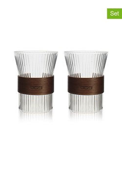 Ogo Living Szklanki (2 szt.) w kolorze brązowym do herbaty - 250 ml ze sklepu Limango Polska w kategorii Dzbanki i zaparzacze - zdjęcie 188842637
