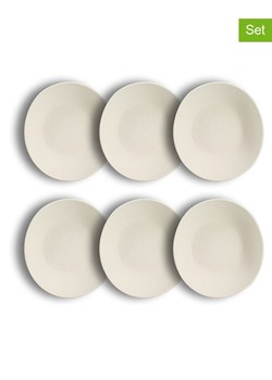 Ogo Living Talerze głębokie (6 szt.) w kolorze białym - Ø 21 cm ze sklepu Limango Polska w kategorii Naczynia - zdjęcie 188842895