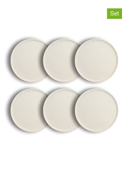 Ogo Living Talerzyki deserowe (6 szt.) w kolorze białym - Ø 0,00 cm ze sklepu Limango Polska w kategorii Naczynia - zdjęcie 188842898