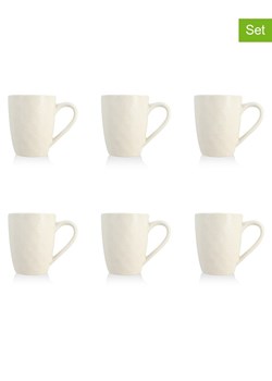 Ogo Living Kubki (6 szt.) w kolorze białym - 330 ml ze sklepu Limango Polska w kategorii Dzbanki i zaparzacze - zdjęcie 188842907