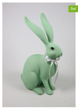 AM Design Figurka dekoracyjna "Hare" w kolorze zielonym - wys. 75 cm ze sklepu Limango Polska w kategorii Dekoracje - zdjęcie 188844029