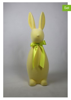 AM Design Figurka dekoracyjna "Hare" w kolorze kremowym - wys. 46 x Ø 15 cm ze sklepu Limango Polska w kategorii Dekoracje - zdjęcie 188844107