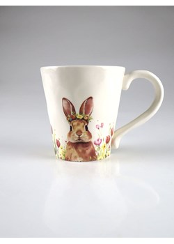 AM Design Kubek "Hare" w kolorze białym - wys. 11 x Ø 15 cm ze sklepu Limango Polska w kategorii Dzbanki i zaparzacze - zdjęcie 188844117