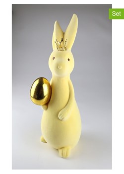 AM Design Figurka dekoracyjna "Hare" w kolorze kremowym - wys. 69 cm ze sklepu Limango Polska w kategorii Dekoracje - zdjęcie 188844126