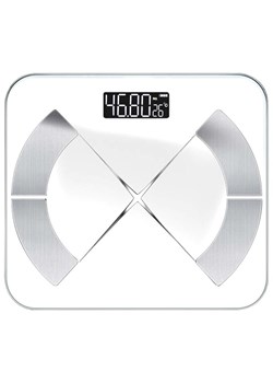 SmartCase Waga łazienkowa Bluetooth w kolorze białym ze sklepu Limango Polska w kategorii Akcesoria łazienkowe - zdjęcie 188844485