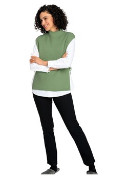 WITT WEIDEN Bezrękawnik w kolorze zielonym ze sklepu Limango Polska w kategorii Swetry damskie - zdjęcie 188844928