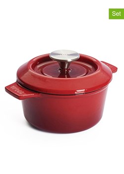 Woll 2-częściowy zestaw w kolorze czerwonym - 1,3 l ze sklepu Limango Polska w kategorii Garnki - zdjęcie 188845369