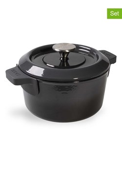 Woll 2-częściowy zestaw "Iron" w kolorze antracytowym - Ø 20 cm ze sklepu Limango Polska w kategorii Garnki - zdjęcie 188845389
