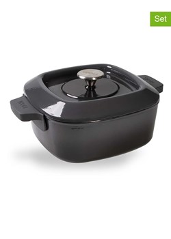 Woll 2-częściowy zestaw "Iron" w kolorze antracytowym - 24 x 24 cm ze sklepu Limango Polska w kategorii Garnki - zdjęcie 188845426