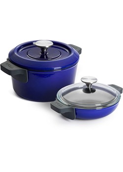 Woll 4-częściowy zestaw w kolorze niebieskim ze sklepu Limango Polska w kategorii Garnki - zdjęcie 188845475