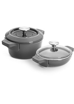 Woll 4-częściowy zestaw w kolorze szarym ze sklepu Limango Polska w kategorii Garnki - zdjęcie 188845476