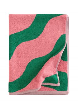 Jotex Ręcznik "Waves" w kolorze zielono-jasnoróżowym do rąk ze sklepu Limango Polska w kategorii Ręczniki - zdjęcie 188845499