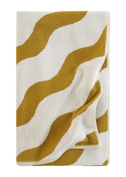 Jotex Ręcznik kąpielowy "Waves" w kolorze kremowo-oliwkowym ze sklepu Limango Polska w kategorii Ręczniki - zdjęcie 188845905
