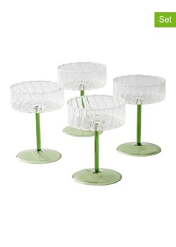 Jotex Kieliszki (4 szt.) "Ciao" w kolorze zielonym do koktajli - 300 ml ze sklepu Limango Polska w kategorii Naczynia - zdjęcie 188845956