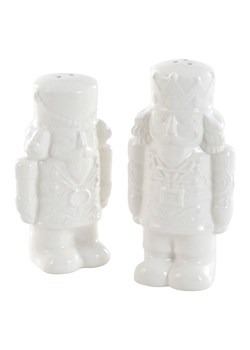 Jotex 2-częściowy zestaw przyprawników "Kurt" w kolorze białym - dł. 10 cm ze sklepu Limango Polska w kategorii Młynki do soli i pieprzu - zdjęcie 188846036