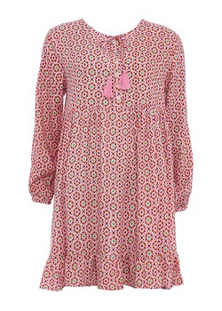 Zwillingsherz Sukienka "Rosalind" w kolorze jasnoróżowym ze wzorem ze sklepu Limango Polska w kategorii Sukienki - zdjęcie 188847566