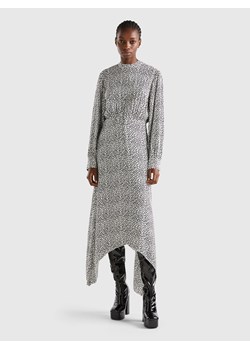 Benetton Sukienka w kolorze czarno-białym ze sklepu Limango Polska w kategorii Sukienki - zdjęcie 188847699