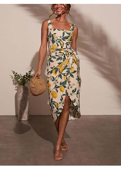 LA Angels Sukienka w kolorze beżowo-zielonym ze sklepu Limango Polska w kategorii Sukienki - zdjęcie 188848067