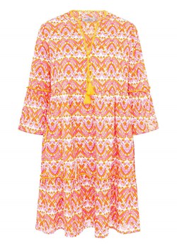 Zwillingsherz Sukienka "Joyful" w kolorze pomarańczowym ze sklepu Limango Polska w kategorii Sukienki - zdjęcie 188848106