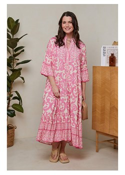 Curvy Lady Sukienka w kolorze jasnoróżowym ze sklepu Limango Polska w kategorii Sukienki - zdjęcie 188848406