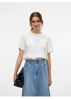 Vero Moda Koszulka w kolorze białym ze sklepu Limango Polska w kategorii Bluzki damskie - zdjęcie 188848647
