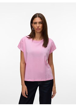 Vero Moda Koszulka w kolorze jasnoróżowym ze sklepu Limango Polska w kategorii Bluzki damskie - zdjęcie 188848659